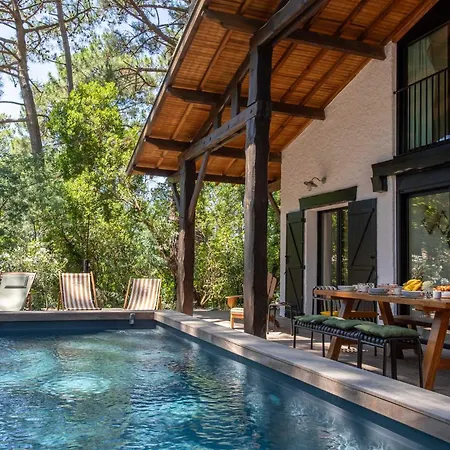 Les Pins Agalis With Swimming Pool Βίλα *
